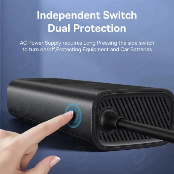 خرید اینورتر برق خودرو 150 وات با شارژ سریع 30 وات مارک Baseus مدل BS-CI15-05 خرید اینورتر برق خودرو 150 وات با شارژ سریع 30 وات مارک Baseus مدل BS-CI15-05