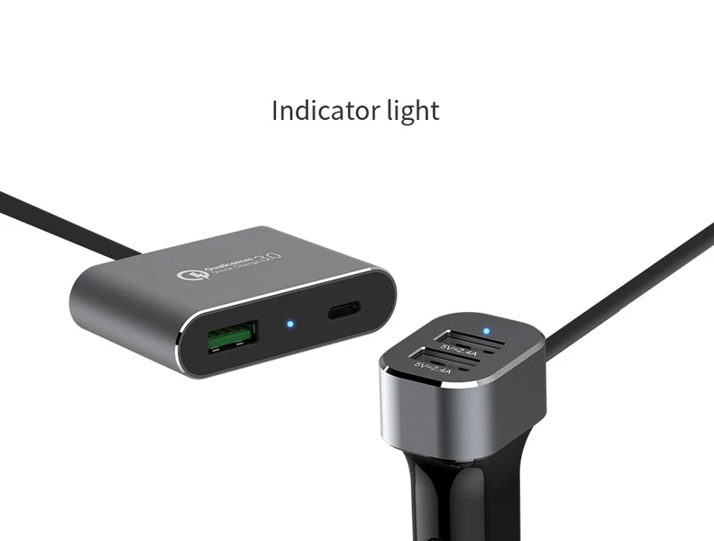 خرید شارژر فندکی 57 وات 4 پورت مارک نیلکین PowerShare