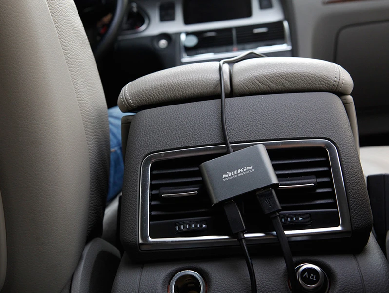 خرید شارژر فندکی 57 وات 4 پورت مارک نیلکین PowerShare