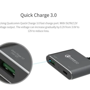 خرید شارژر فندکی 57 وات 4 پورت مارک نیلکین PowerShare