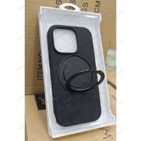 خرید قاب سیلیکونی رینگ استند مگ سیف iPhone 16 Pro مارک XUNDD سری Reno Magnetic Holder