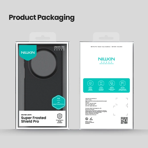 خرید قاب ضد ضربه Huawei Mate 70 Pro مارک نیلکین مدل Super Frosted Shield Pro خرید قاب ضد ضربه Huawei Mate 70 Pro مارک نیلکین مدل Super Frosted Shield Pro