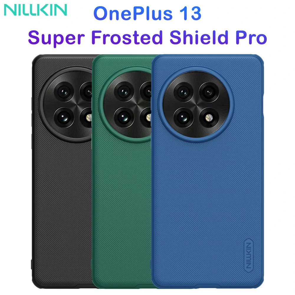 قاب ضد ضربه OnePlus 13 مارک نیلکین مدل Super Frosted Shield Pro