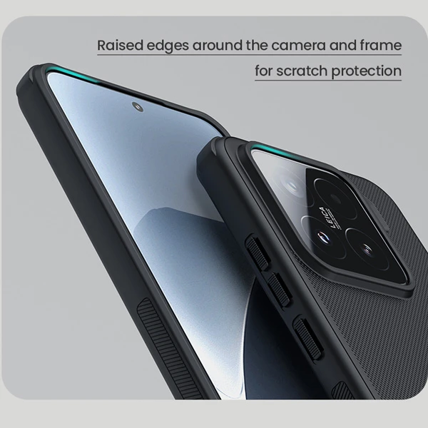 خرید قاب ضد ضربه Xiaomi 15 مارک نیلکین مدل Super Frosted Shield Pro