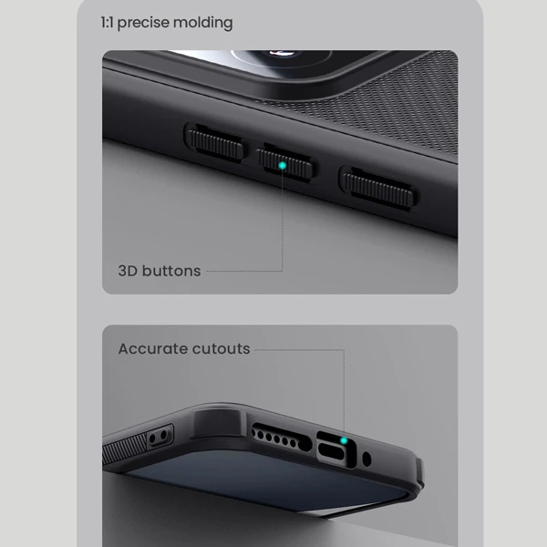 خرید قاب ضد ضربه Xiaomi 15 مارک نیلکین مدل Super Frosted Shield Pro