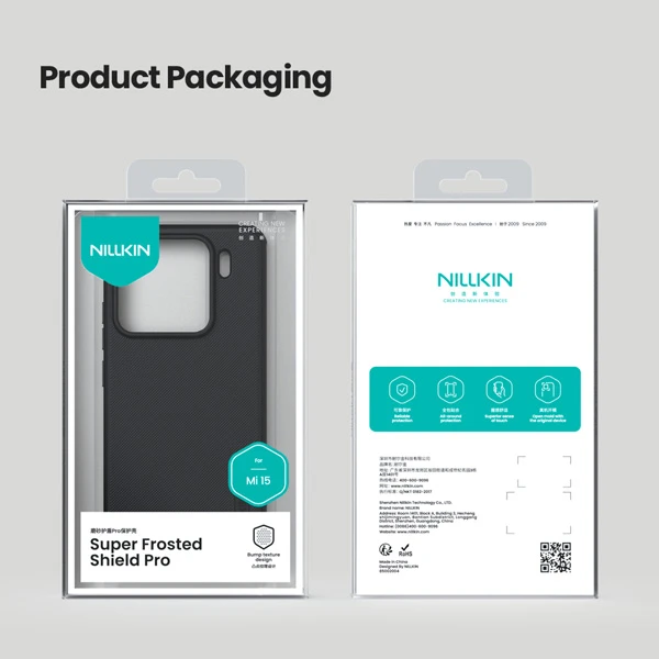 خرید قاب ضد ضربه Xiaomi 15 مارک نیلکین مدل Super Frosted Shield Pro خرید قاب ضد ضربه Xiaomi 15 مارک نیلکین مدل Super Frosted Shield Pro