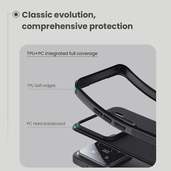 خرید قاب ضد ضربه Xiaomi 15 مارک نیلکین مدل Super Frosted Shield Pro خرید قاب ضد ضربه Xiaomi 15 مارک نیلکین مدل Super Frosted Shield Pro