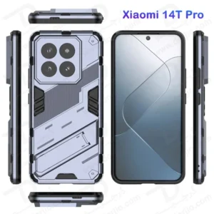 خرید قاب ضد ضربه استند دار Xiaomi 14T Pro مارک LEXOM