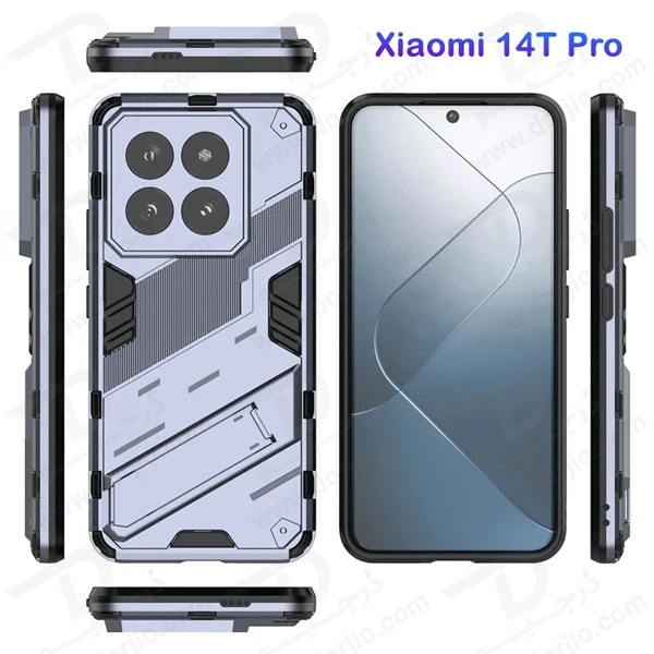 خرید قاب ضد ضربه استند دار Xiaomi 14T Pro مارک LEXOM