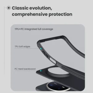خرید قاب ضد ضربه مگنتی Huawei Mate 70 مارک نیلکین مدل Super Frosted Shield Pro Magnetic
