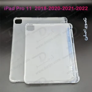 خرید قاب ژله ای مات تبلت iPad Pro 11 2020-2021-2022 با درگاه مخصوص قلم