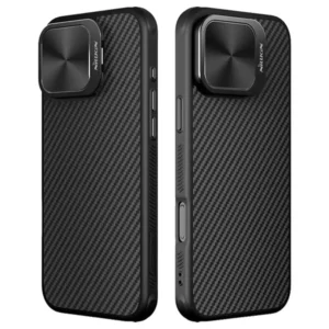 خرید قاب کربنی مگنتی کمرا استند iPhone 16 Pro Max مارک نیلکین مدل CarboProp Magnetic