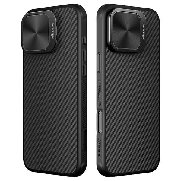 خرید قاب کربنی مگنتی کمرا استند نیلکین iPhone 16 Pro Max مدل CarboProp Magnetic