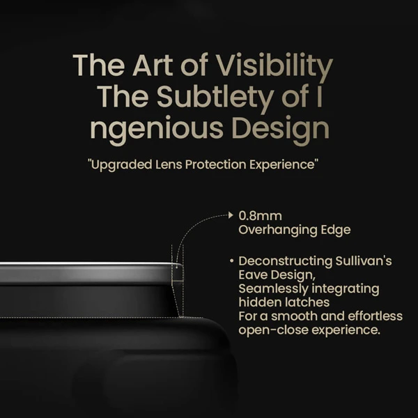 خرید قاب کربنی مگنتی کمرا استند iPhone 16 Pro Max مارک نیلکین مدل CarboProp Magnetic