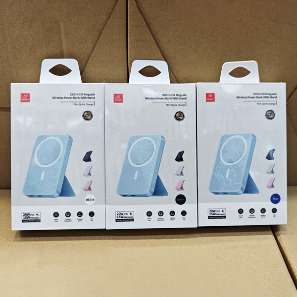 خرید پاور بانک مگ سیف استند فولد 20 وات 10000 هزار XUNDD مدل XDCH-034