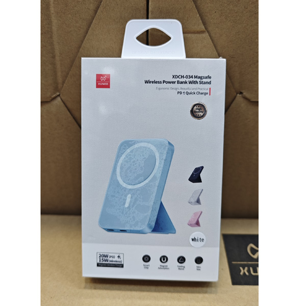 خرید پاور بانک مگ سیف استند فولد 20 وات 10000 هزار XUNDD مدل XDCH-034