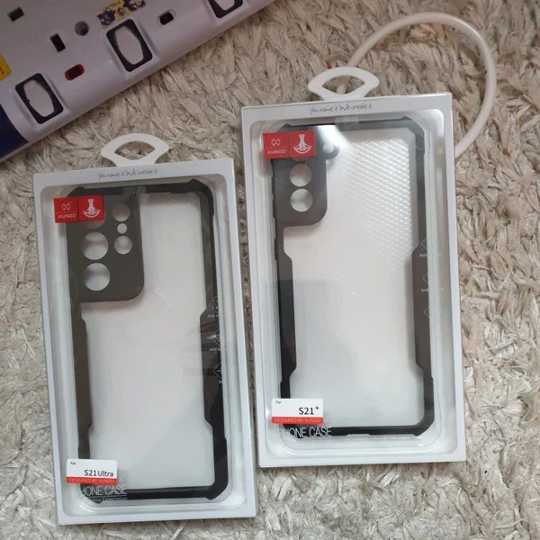 خرید کریستال شیلد شفاف Samsung Galaxy S21 Plus مارک XUNDD سری Beatle