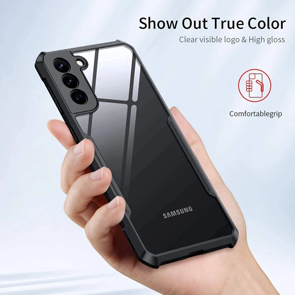 خرید کریستال شیلد شفاف Samsung Galaxy S21 Plus مارک XUNDD سری Beatle