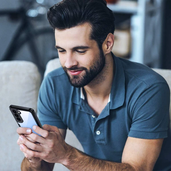 خرید کریستال شیلد شفاف Samsung Galaxy S21 Plus مارک XUNDD سری Beatle