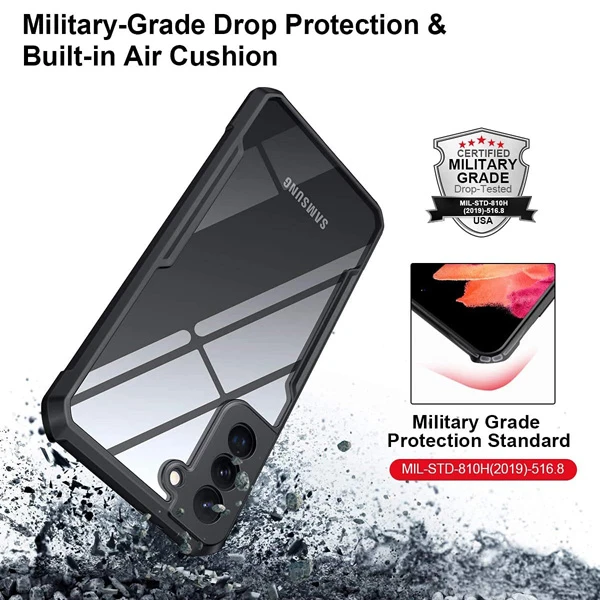 خرید کریستال شیلد شفاف Samsung Galaxy S21 Plus مارک XUNDD سری Beatle