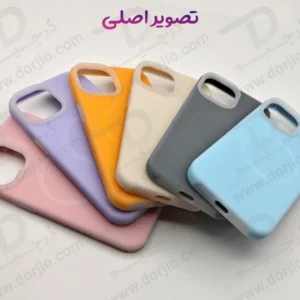 خرید گارد سیلیکونی دو لایه مگ سیف اورجینال iPhone 15