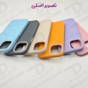 خرید گارد سیلیکونی دو لایه مگ سیف اورجینال iPhone 15