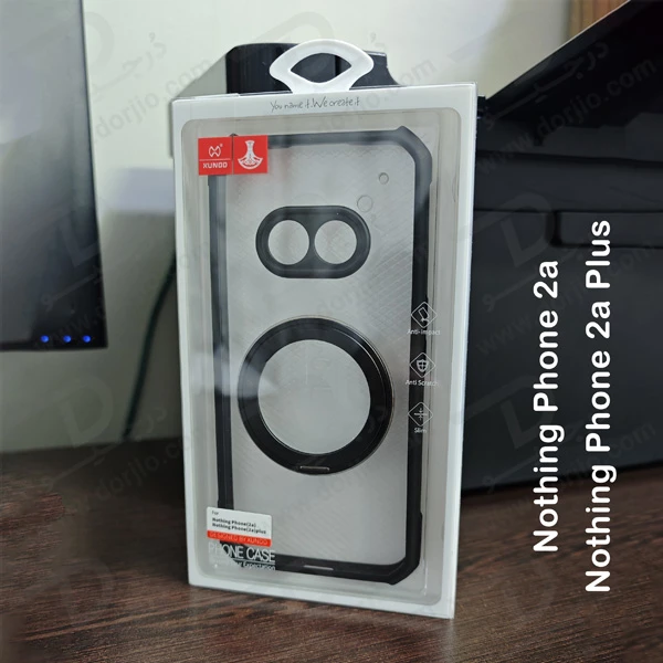 خرید گارد شفاف رینگ استند مگ سیف Nothing Phone 2A مارک XUNDD سری Beatle Rotatable Magnetic