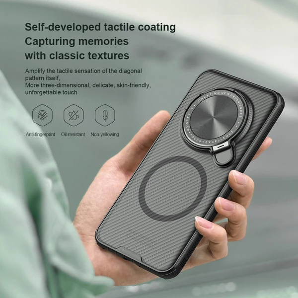 خرید گارد مگ سیف نیمه شفاف کمرا استند Honor Magic7 مارک نیلکین مدل Camshield Prop Clear