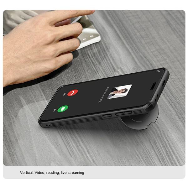 خرید گارد مگ سیف نیمه شفاف کمرا استند Honor Magic7 مارک نیلکین مدل Camshield Prop Clear