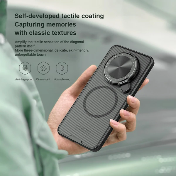 خرید گارد مگ سیف نیمه شفاف کمرا استند Huawei Mate 70 Pro مارک نیلکین مدل Camshield Prop Clear خرید گارد مگ سیف نیمه شفاف کمرا استند Huawei Mate 70 Pro مارک نیلکین مدل Camshield Prop Clear