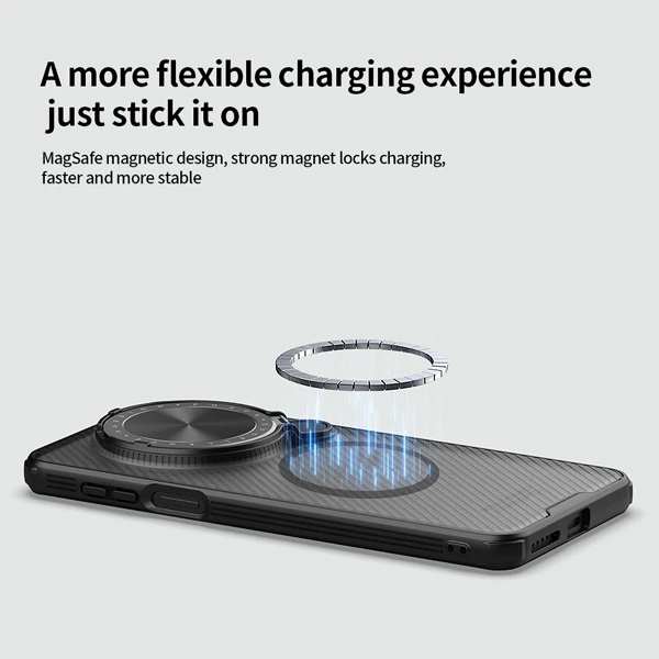 خرید گارد مگ سیف نیمه شفاف کمرا استند Huawei Mate 70 Pro مارک نیلکین مدل Camshield Prop Clear خرید گارد مگ سیف نیمه شفاف کمرا استند Huawei Mate 70 Pro مارک نیلکین مدل Camshield Prop Clear