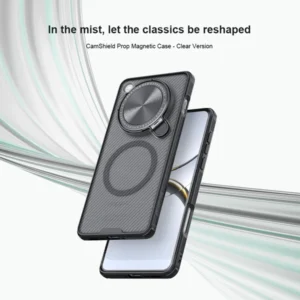خرید گارد مگ سیف نیمه شفاف کمرا استند Oppo Find X8 Pro مارک نیلکین مدل Camshield Prop Clear