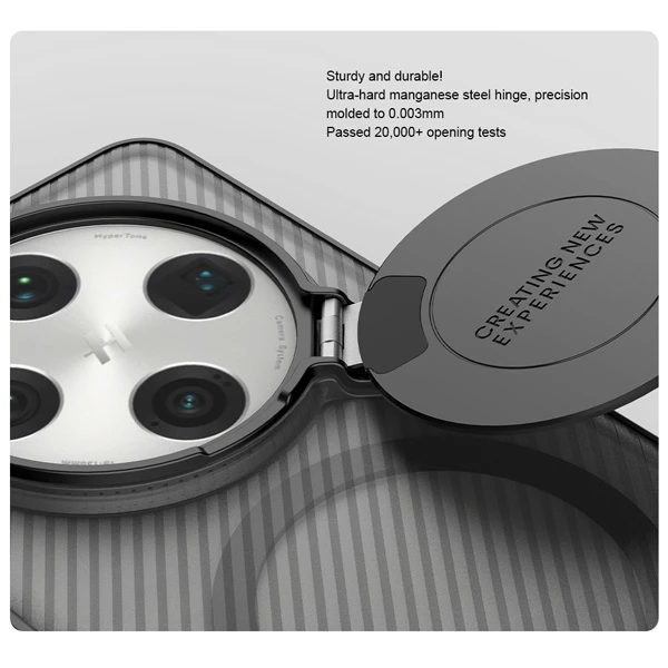 خرید گارد مگ سیف نیمه شفاف کمرا استند Oppo Find X8 Pro مارک نیلکین مدل Camshield Prop Clear