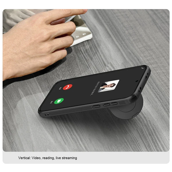 خرید گارد مگ سیف نیمه شفاف کمرا استند Oppo Find X8 مارک نیلکین مدل Camshield Prop Clear