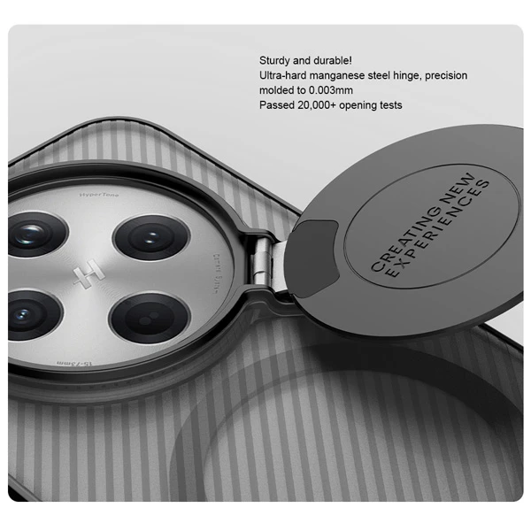 خرید گارد مگ سیف نیمه شفاف کمرا استند Oppo Find X8 مارک نیلکین مدل Camshield Prop Clear