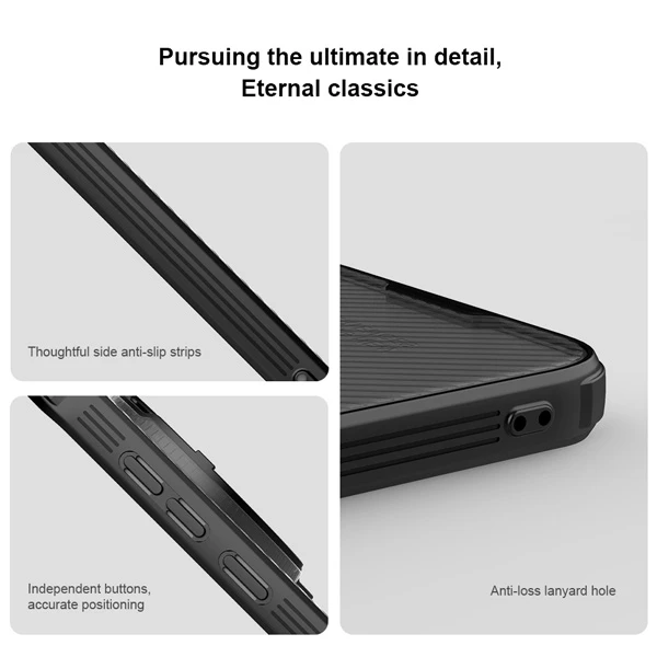 خرید گارد مگ سیف نیمه شفاف کمرا استند Oppo Find X8 مارک نیلکین مدل Camshield Prop Clear