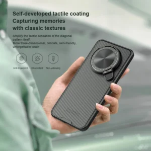 خرید گارد نیمه شفاف کمرا استند Huawei Mate 70 مارک نیلکین مدل Camshield Prop Clear