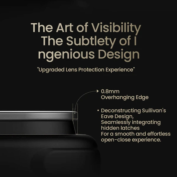 خرید گارد کربنی مگنتی کمرا استند iPhone 16 Pro Max مارک نیلکین مدل CarboProp Magnetic Fine Hole