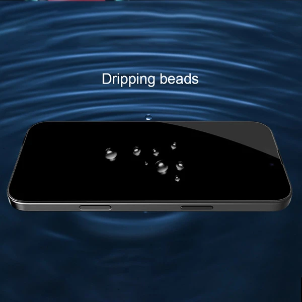 خرید گلس شیشه ای دور چسب iPhone 16 Plus مارک نیلکین مدل 3D CP+MAX
