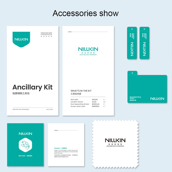 خرید گلس شیشه ای دور چسب نیلکین iPhone 16 Pro مدل 3D CP+MAX