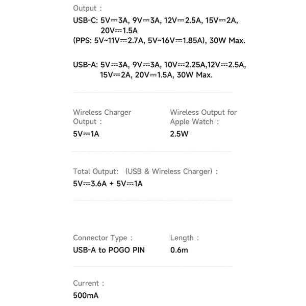 خرید شارژر دیواری 2 پورت 30 وات با شارژر وایرلس اپل واچ برند Mcdodo مدل CH-3700