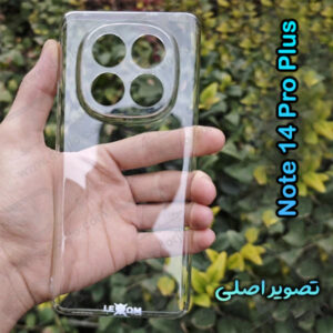 خرید قاب شفاف تمام کریستالی Xiaomi Redmi Note 14 Pro Plus مارک LEXOM-درجیو