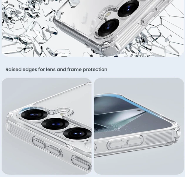 خرید قاب شفاف نیلکین Samsung Galaxy S25 Plus مدل Nature TPU Pro