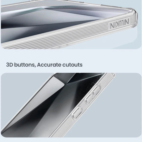 خرید قاب شفاف نیلکین Samsung Galaxy S25 Plus مدل Nature TPU Pro