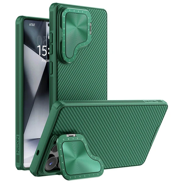 خرید قاب ضد ضربه مگنتی کمرا استند Samsung Galaxy S25 Ultra مارک نیلکین مدل Camshield Prop Magnetic