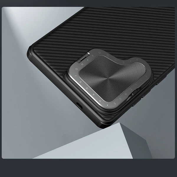 خرید قاب ضد ضربه مگنتی کمرا استند Samsung Galaxy S25 Ultra مارک نیلکین مدل Camshield Prop Magnetic