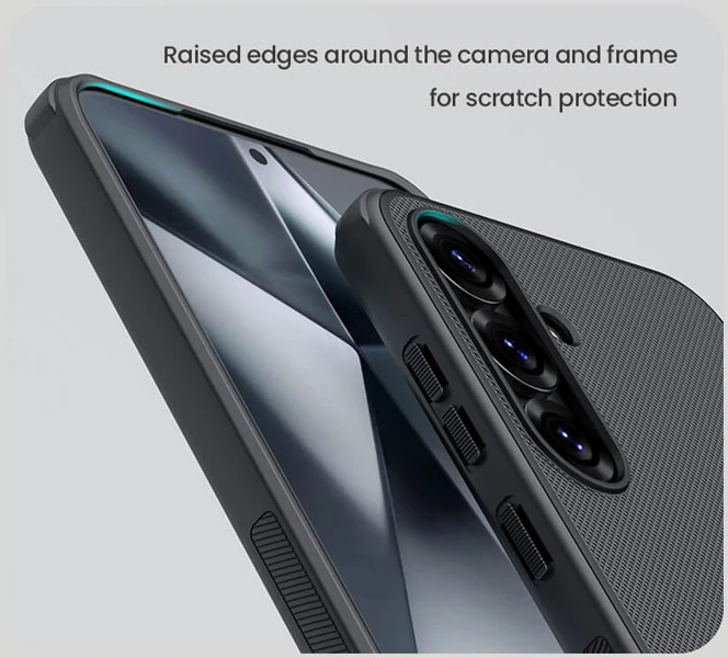 خرید قاب ضد ضربه مگنتی Samsung Galaxy S25 Plus مارک نیلکین مدل Super Frosted Shield Pro Magnetic