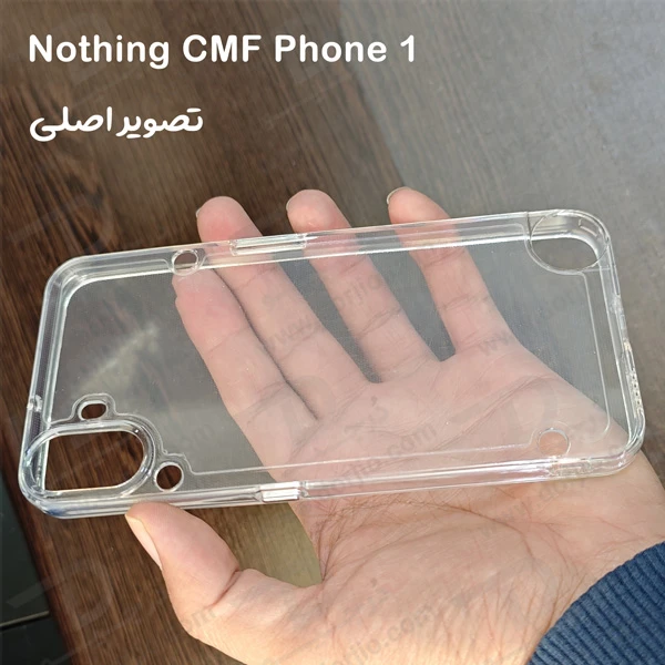 خرید قاب کریستالی شفاف Nothing CMF Phone 1 مارک LEXOM