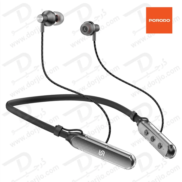خرید هندزفری بلوتوثی گردنی مارک Porodo مدل Soundtec SV Pro Neckband
