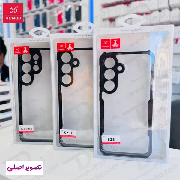 خرید کریستال شیلد شفاف Samsung Galaxy S25 Plus مارک XUNDD سری Beatle